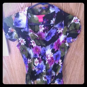 Flowered blouse